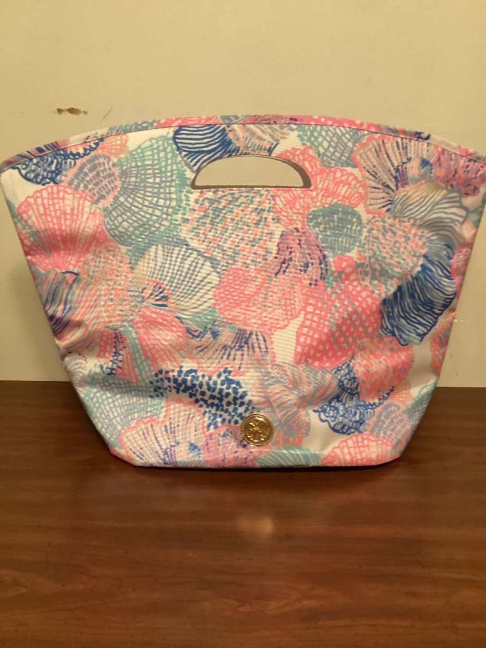 Lily Pulitzer cooler bag large NWOT colorful sea shells aquatic  summer ,picnic